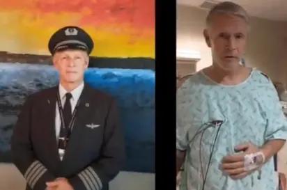 Pilot suffers vaccine-induced cardiac arrest minutes after touchdown