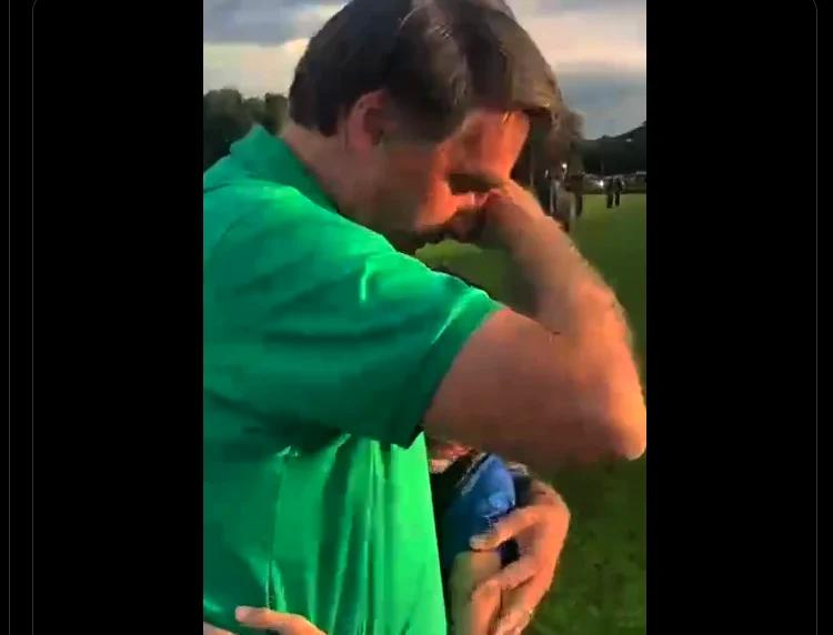 WATCH: Heartbreaking moment at Bolsonaro rally as term draws to close